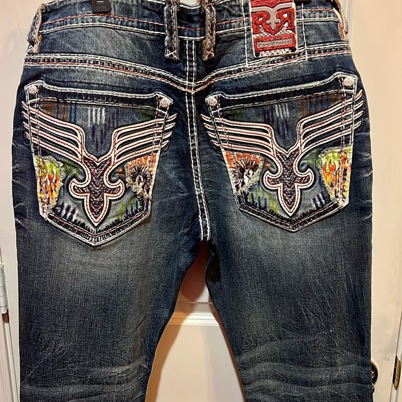 Brand New men’s size 38 regular Rock Revival jeans - Picture 1 of 13